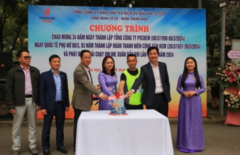 PVChem tổ chức hoạt động chào mừng 34 năm thành lập Tổng công ty